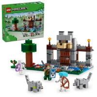 LEGO Minecraft The Wolf Stronghold Video-Game Toy Set 21261