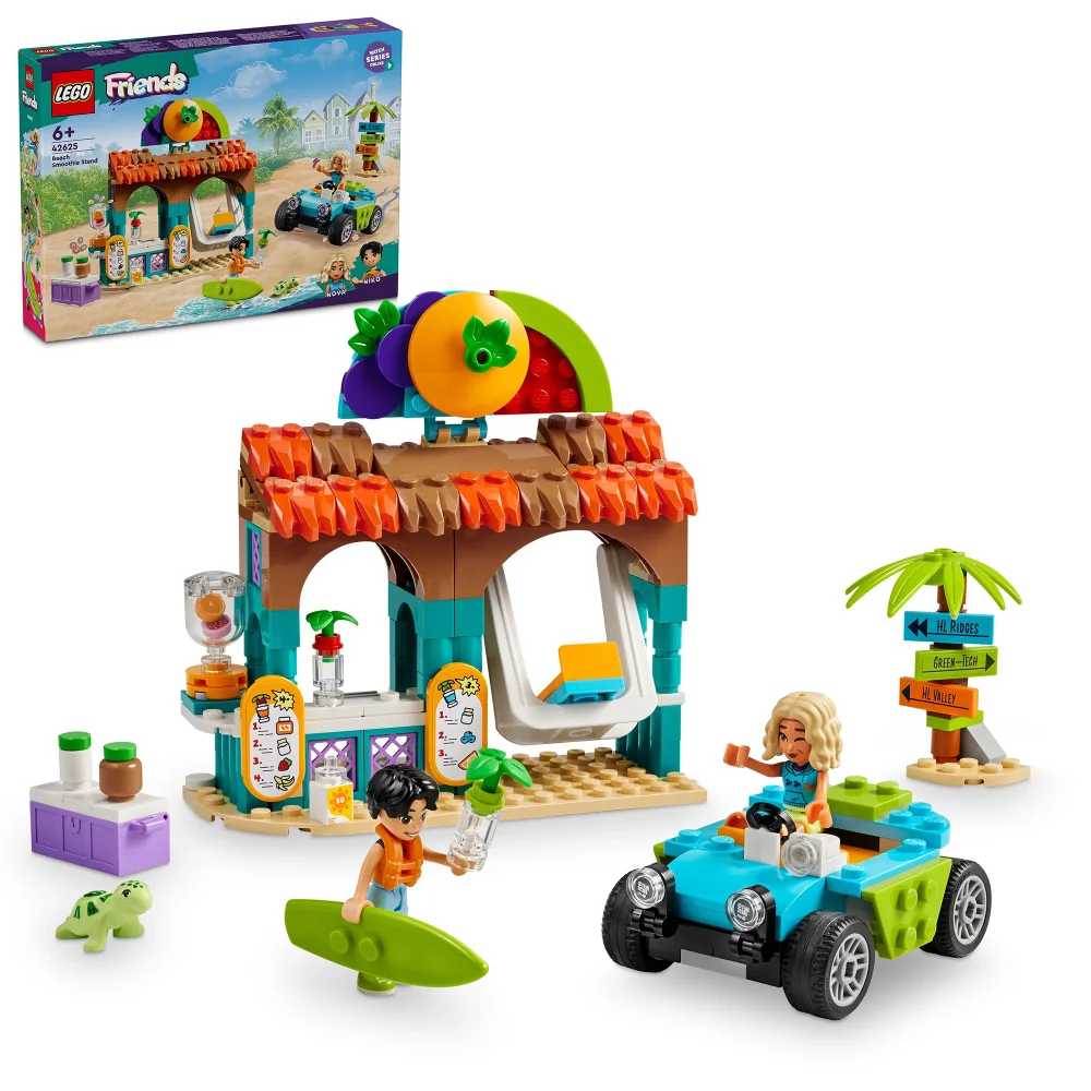 LEGO Friends Beach Smoothie Stand Play Food Toy Set 42625 Image 1