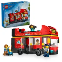 LEGO City Red Double-Decker Sightseeing Bus Toy Set 60407