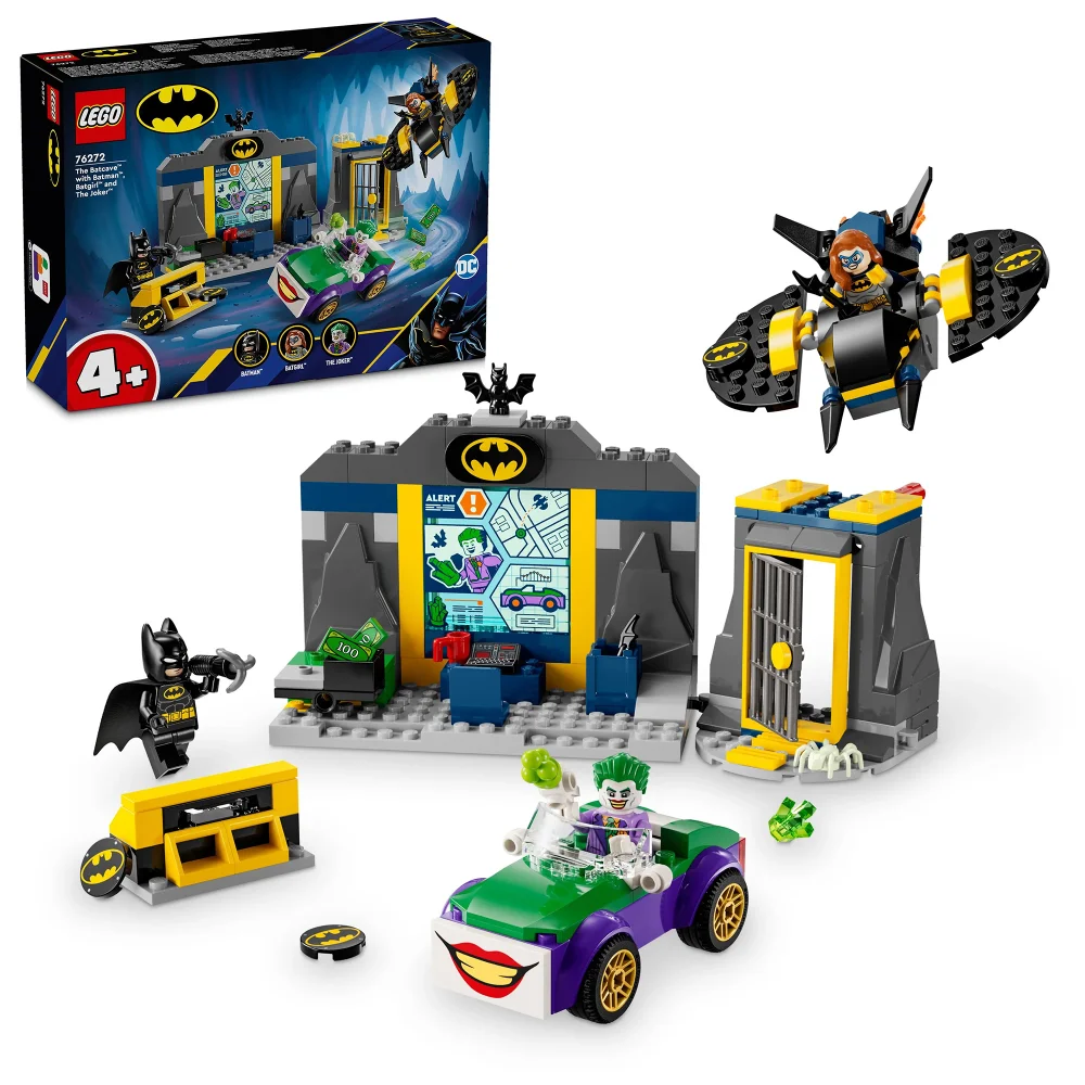 LEGO DC The Batcave with Batman, Batgirl & The Joker 76272 Image 1