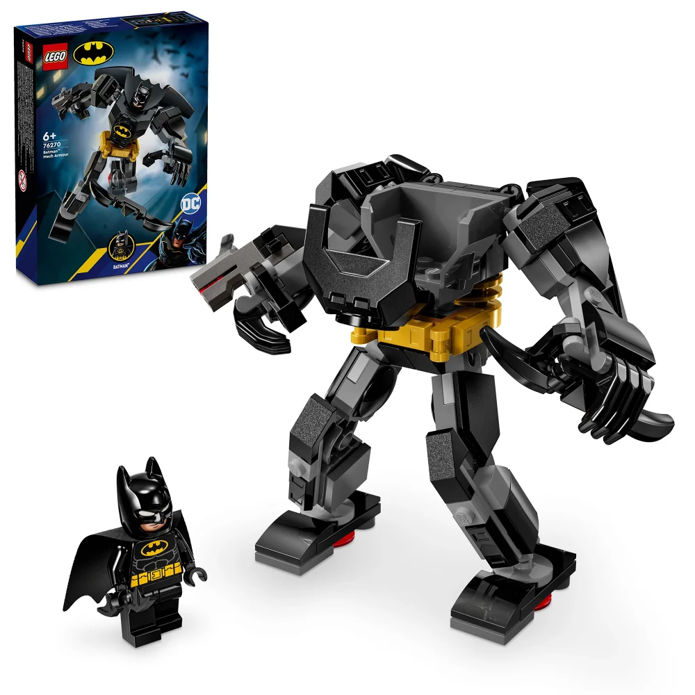 LEGO DC Batman Mech Armour Super-Hero Building Toy Set 76270 Image 1