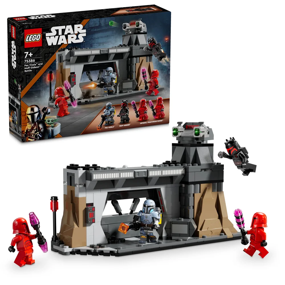 LEGO Star Wars Paz Vizsla and Moff Gideon Battle Set 75386 Image 1