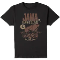 Star Wars Jawa Pawn And Salvage Unisex T-Shirt - Black - undefined undefined