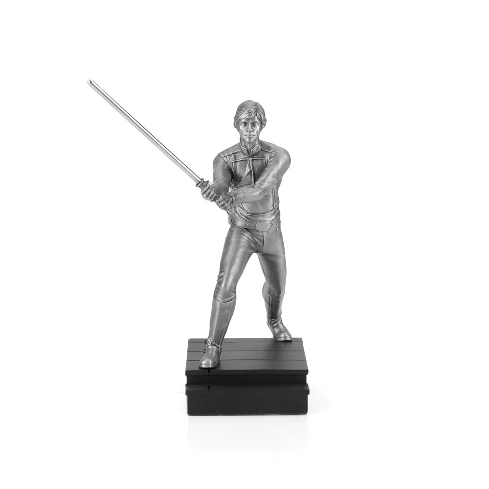 Royal Selangor Star Wars Luke Skywalker Saber Duel Figurine Image 1