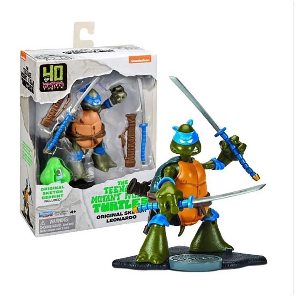 Teenage Mutant Ninja Turtles TMNT: Original Sketch Action Figure: Leonardo Image 1