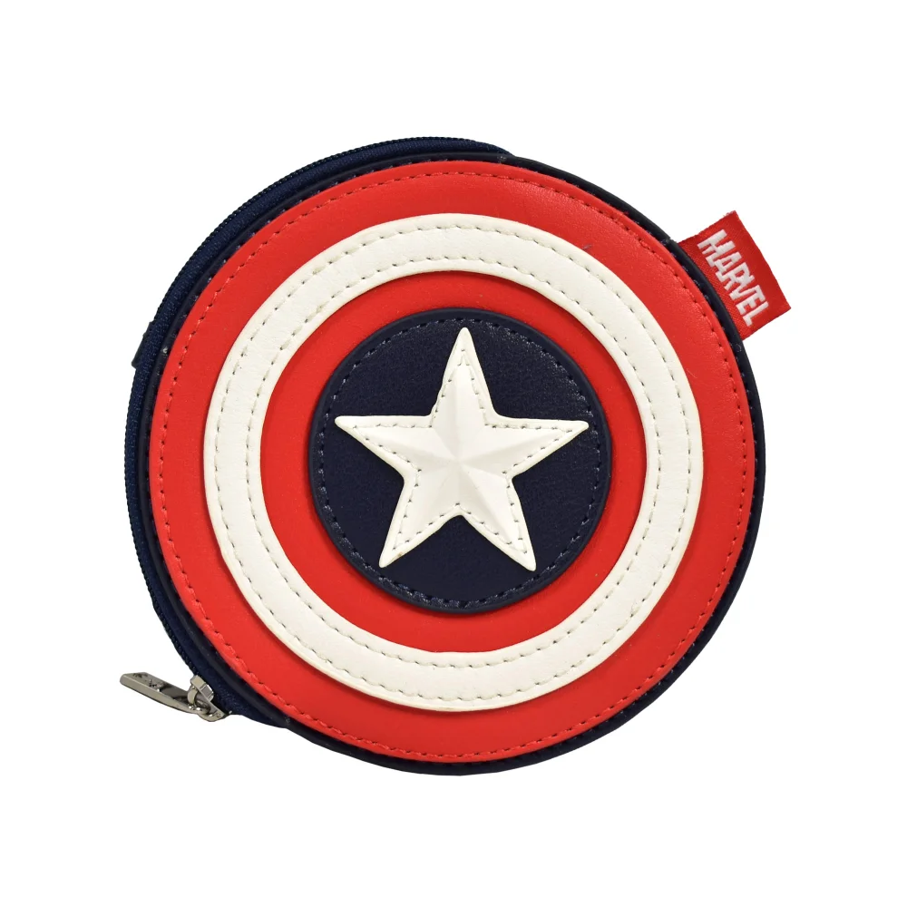 Funko Loungefly Marvel The Infinity Saga Coin Case Captain America Image 1