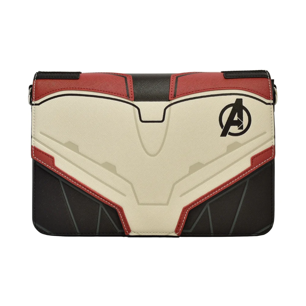 Funko Loungefly Marvel The Infinity Saga Crossbody Bag Team Suit Image 1