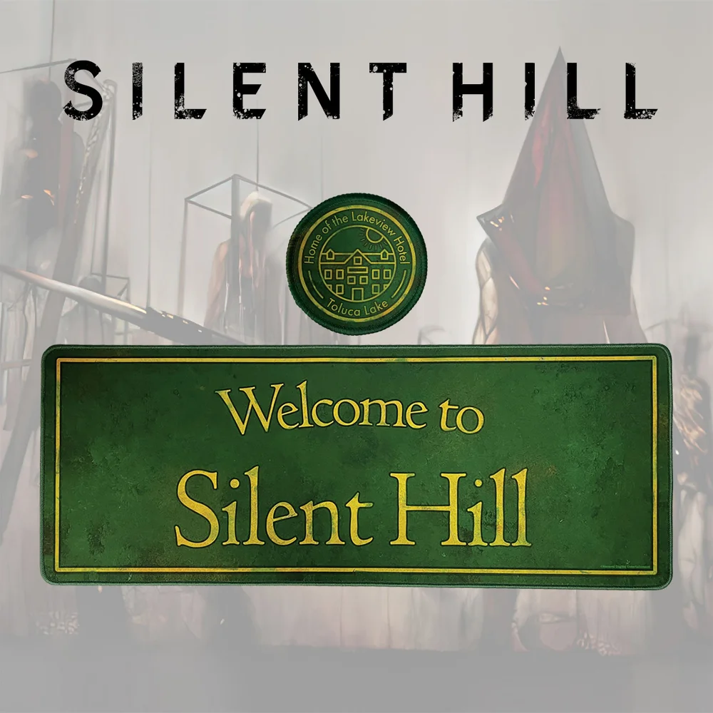 Silent Hill XL Desk Pad and Coaster Set Image 1