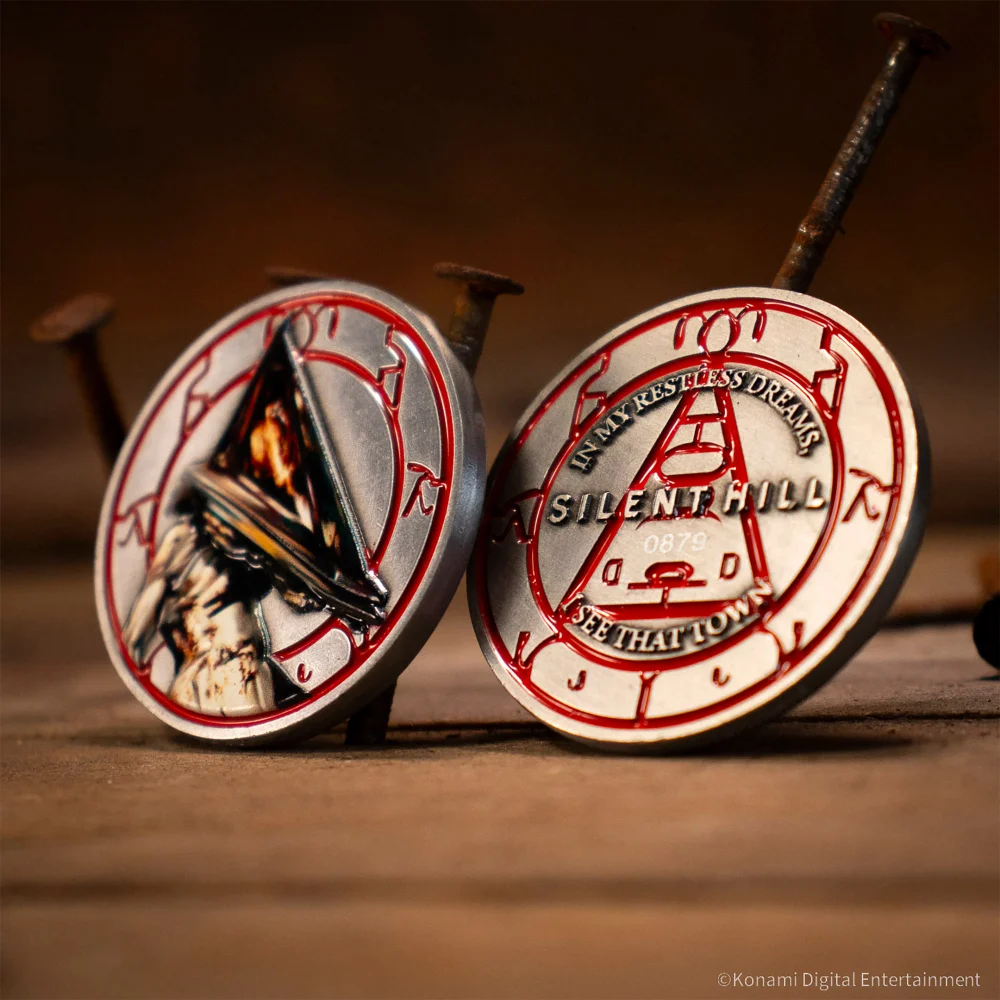 Silent Hill Limited Edition Pyramid Head Coin Image 1