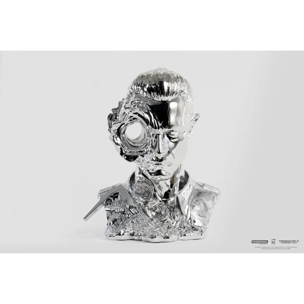 PureArts Terminator 2 T-1000 Liquid Metal 1/1 Scale Art Mask Image 1