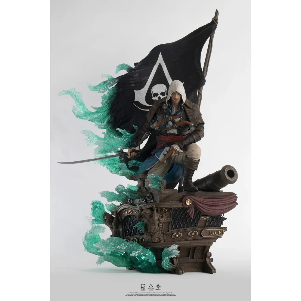 PureArts Assassin's Creed Animus Edward 1/4 Scale Collectible Statue Image 1