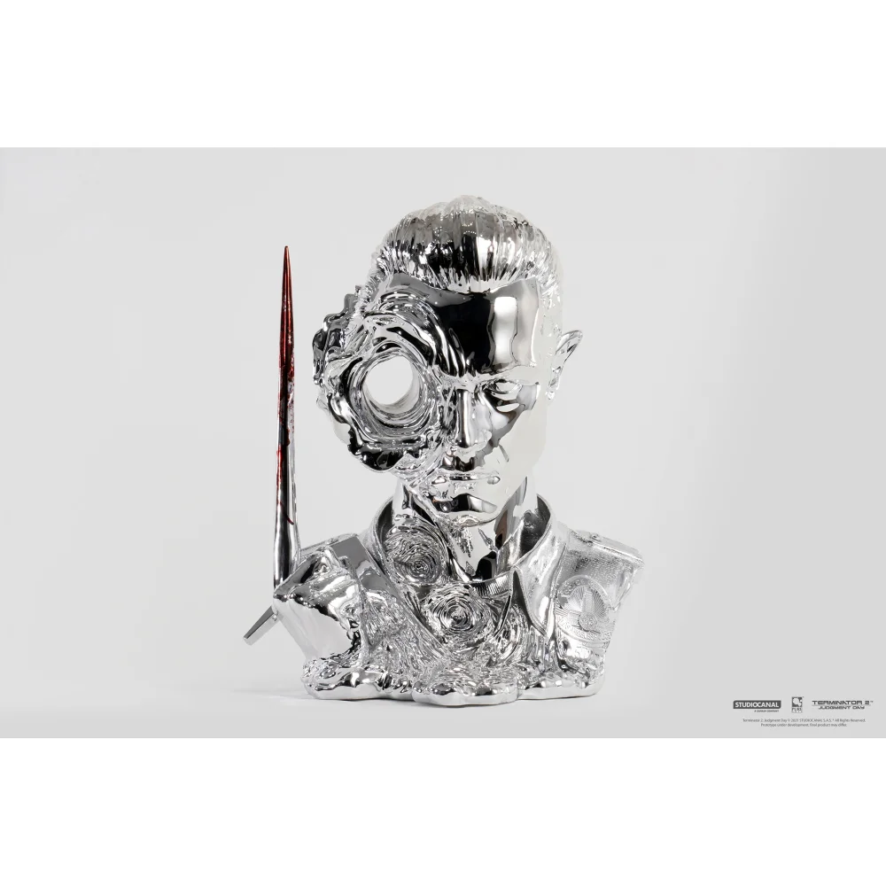 PureArts Terminator 2 T-1000 Liquid Metal 1/1 Scale Deluxe Art Mask Image 1