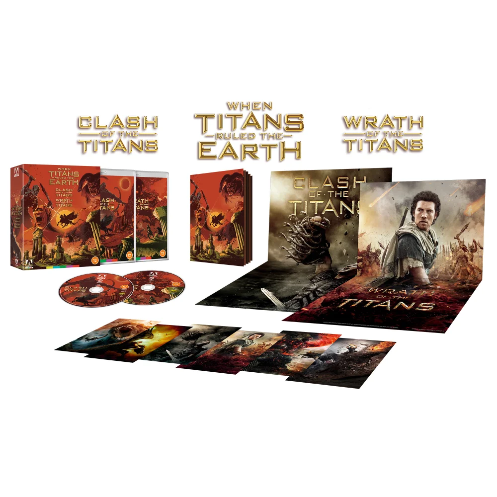When Titans Ruled The Earth: Clash of the Titans & Wrath of the Titans Limited Edition Blu-ray Image 1