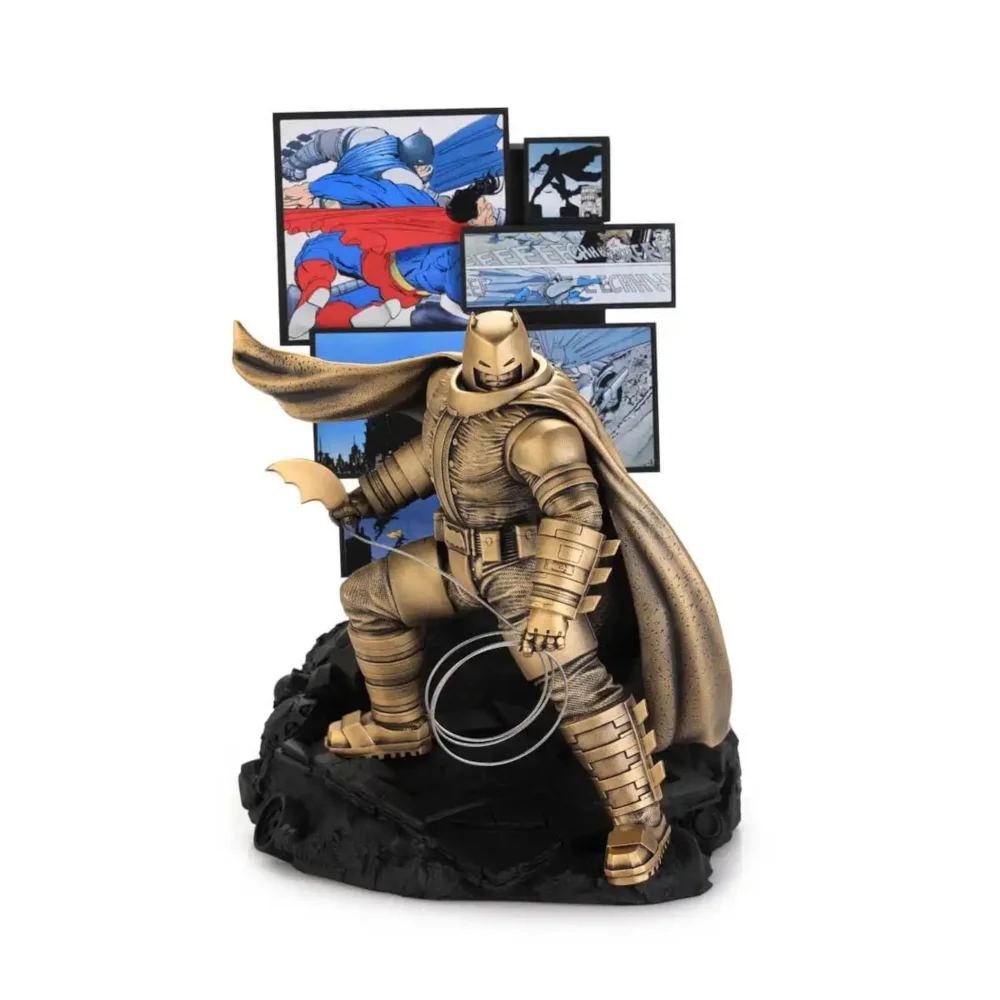 Royal Selangor DC Limited Edition Gilt The Dark Knight Returns Batman Figurine Image 1