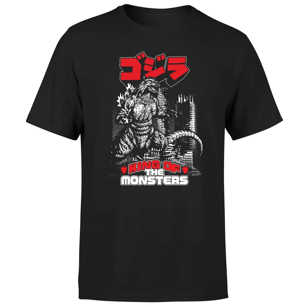Godzilla Kanji Poster Unisex T-Shirt - Black - 5XL Image 1
