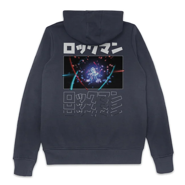 Mega Man Symbol Hoodie - Navy