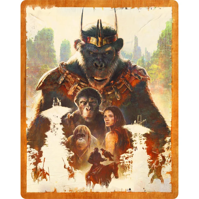 The Kingdom of The Planet Of The Apes 4K Ultra HD & Blu-ray Steelbook