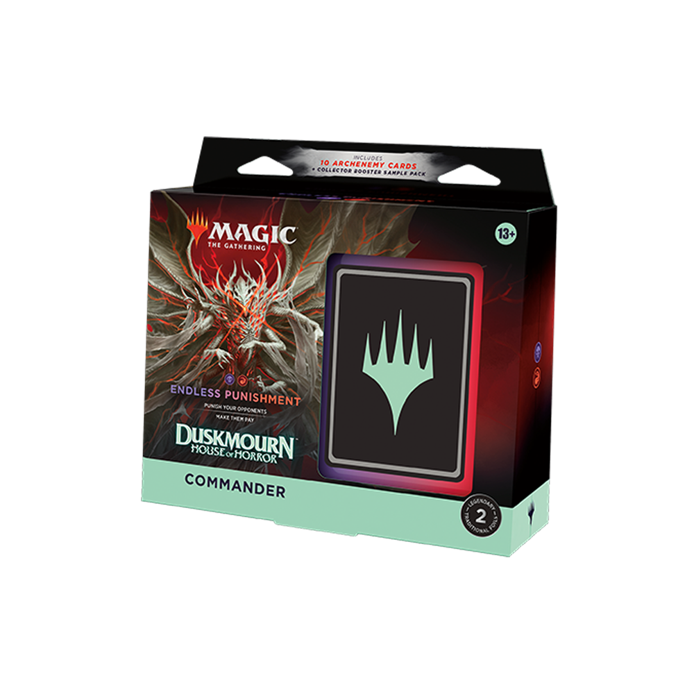 Magic: The Gathering TCG Duskmourn Endless Punishment Commander Deck Image 1