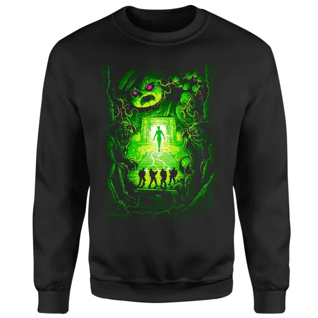 Ghostbusters Don't Cross The Streams Sweatshirt - Black