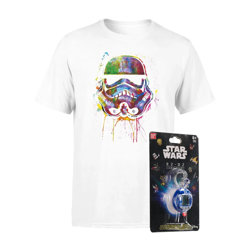 Star Wars R2-D2 Tamagotchi & T-Shirt Bundle - S Image 1