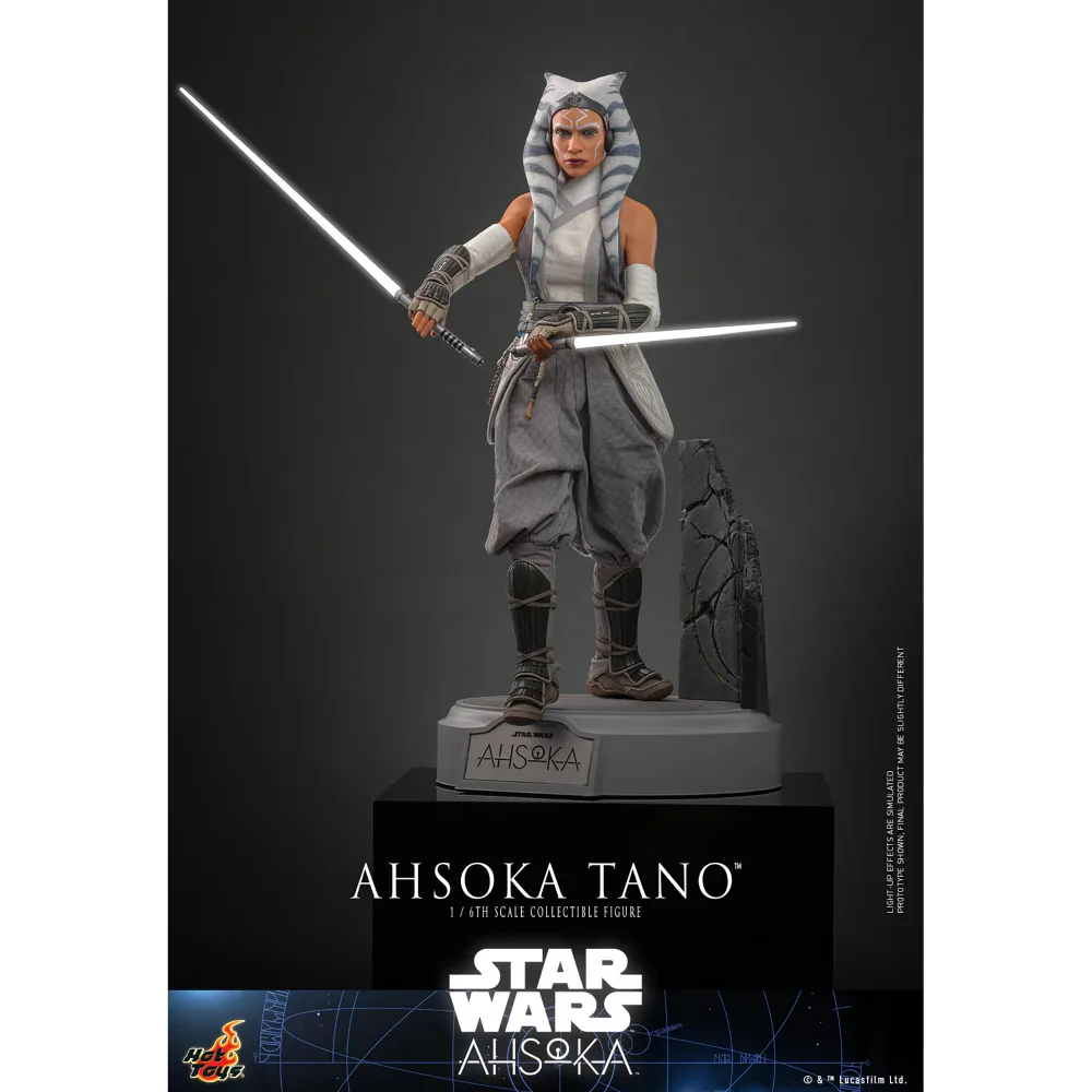 Hot Toys 1:6 Scale Star Wars Ahsoka Tano White Statue Image 1