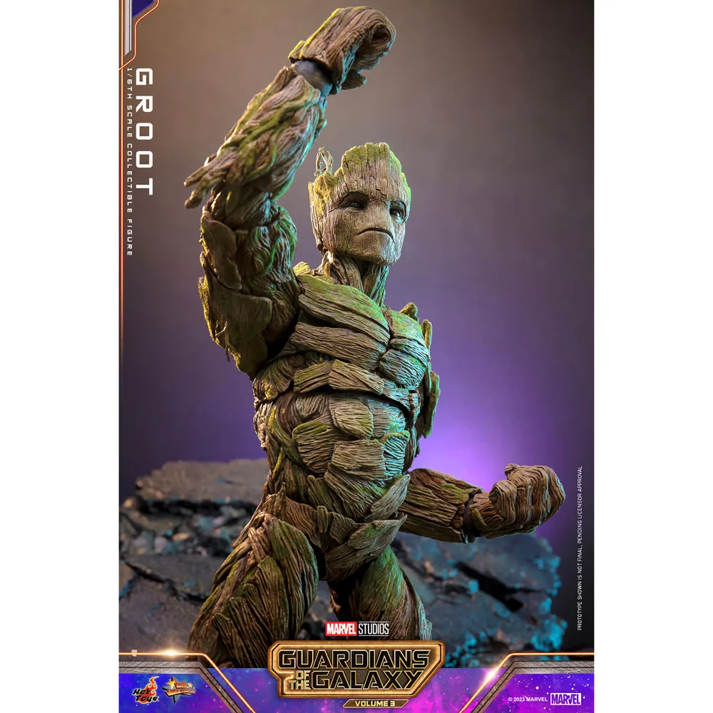 Hot Toys 1:6 Scale Marvel Guardians of the Galaxy Vol.3 Groot Statue Image 1