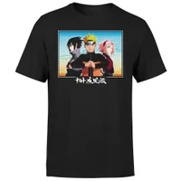 Naruto Team Unisex T-Shirt - Black - undefined undefined