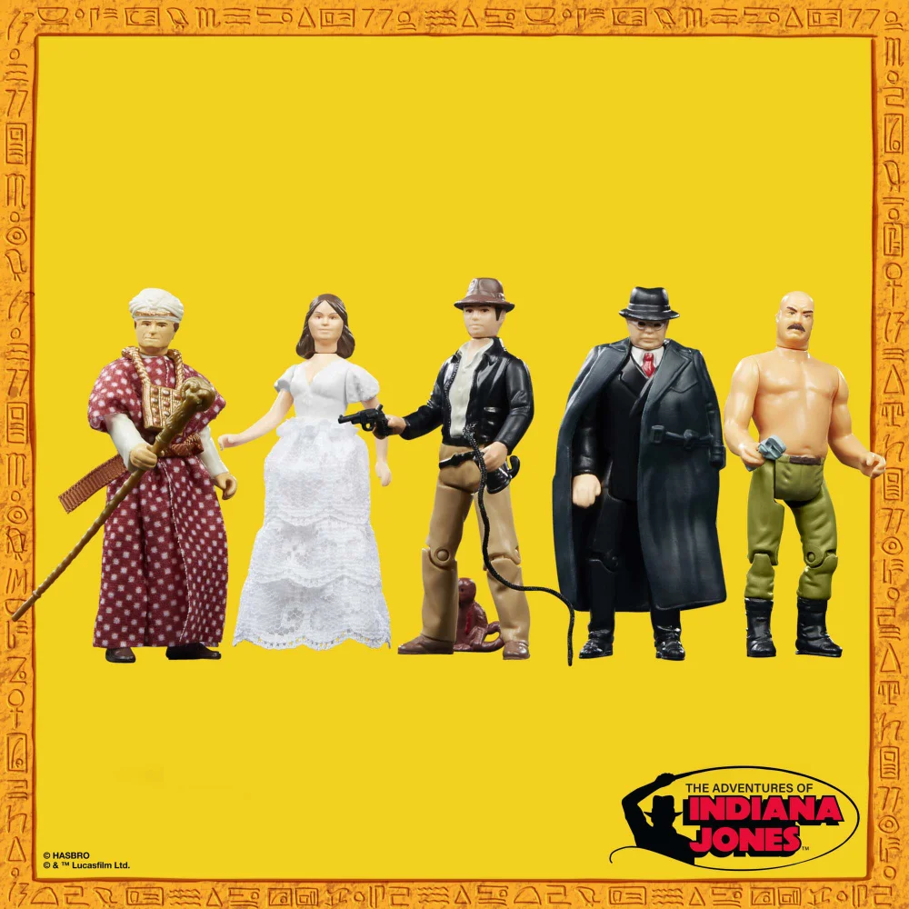 Hasbro 5-Pack Kenner Indiana Jones Action Figures - Wave 1 Image 1