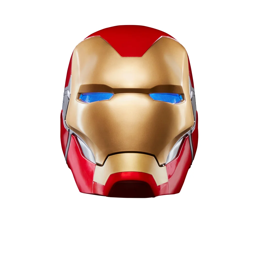 Hasbro Marvel Legends Series Iron Man Premium Electronic Helmet with Light FX Image 1