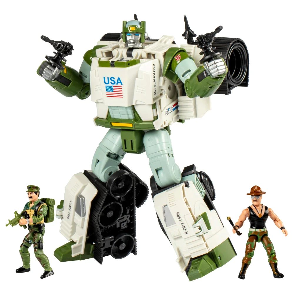 Transformers Collaborative G.I. Joe x Transformers Autobot Kup Triple T Action Figure Image 1