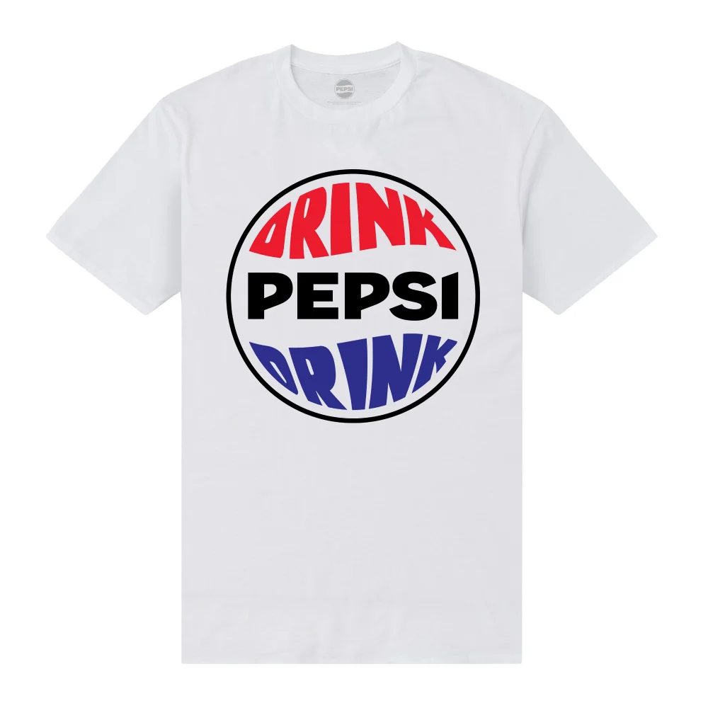 Pepsi Co. Drink Pepsi Drink Men's T-Shirt - White - S Image 1
