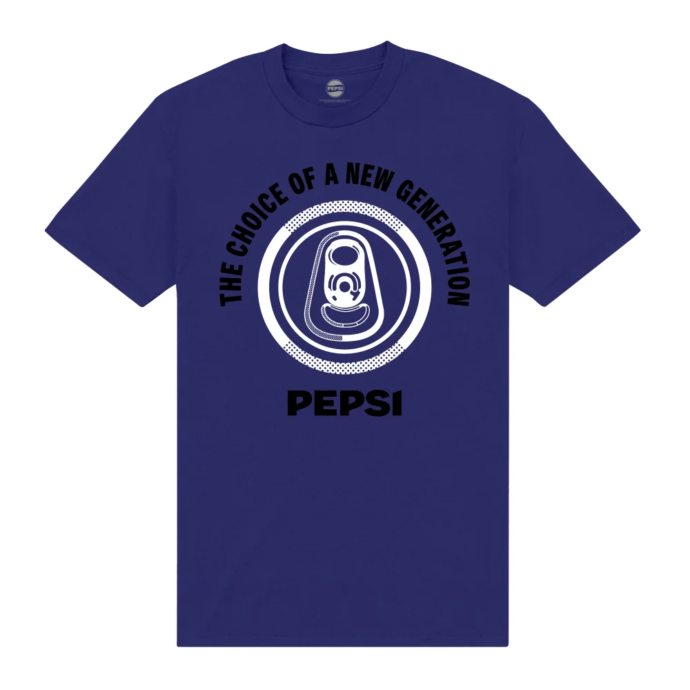 Pepsi Co. The Choice Of A New Generation Men's T-Shirt - Blue - S Image 1