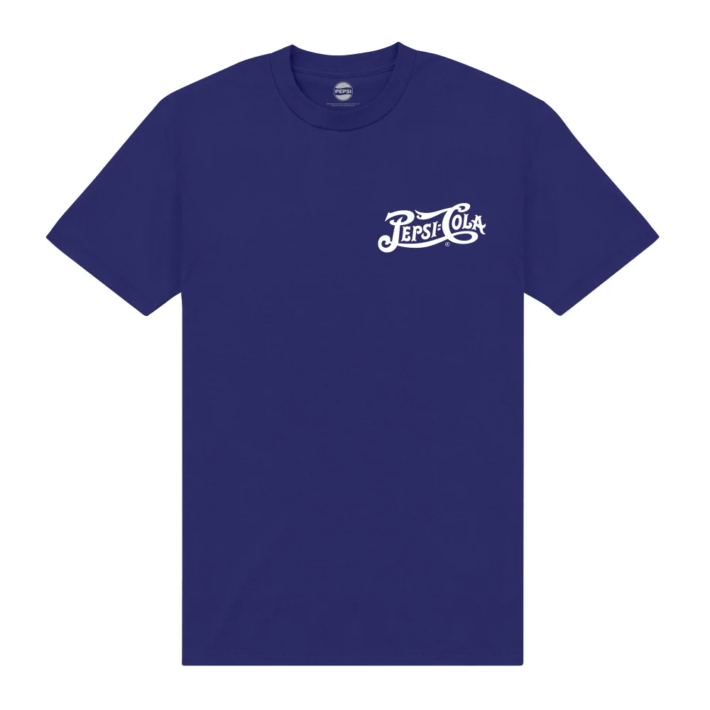 Pepsi Co. A Sparkling Beverage Men's T-Shirt - Blue - S Image 1