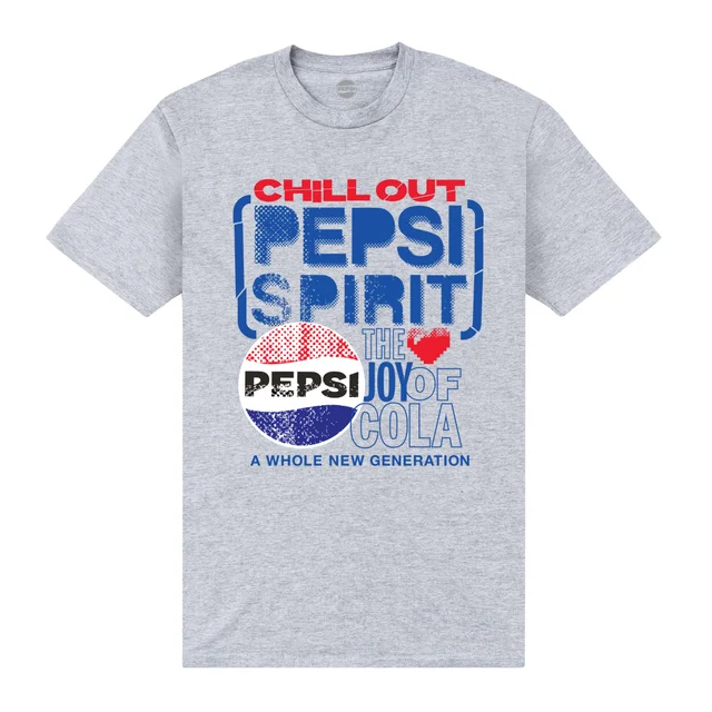 Pepsi Co. The Joy Of Cola Men's T-Shirt - Grey