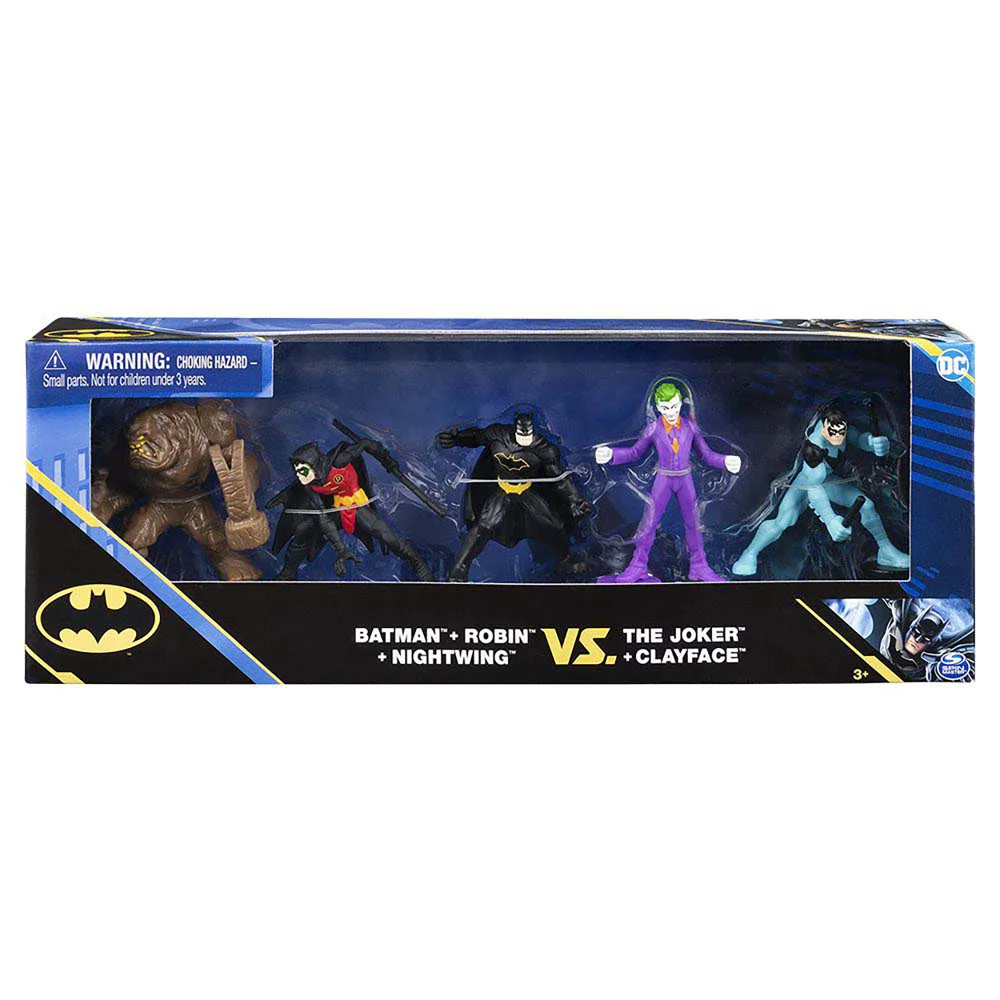 DC Comics, Batman 2-Inch Action Figure 5-Pack Image 1