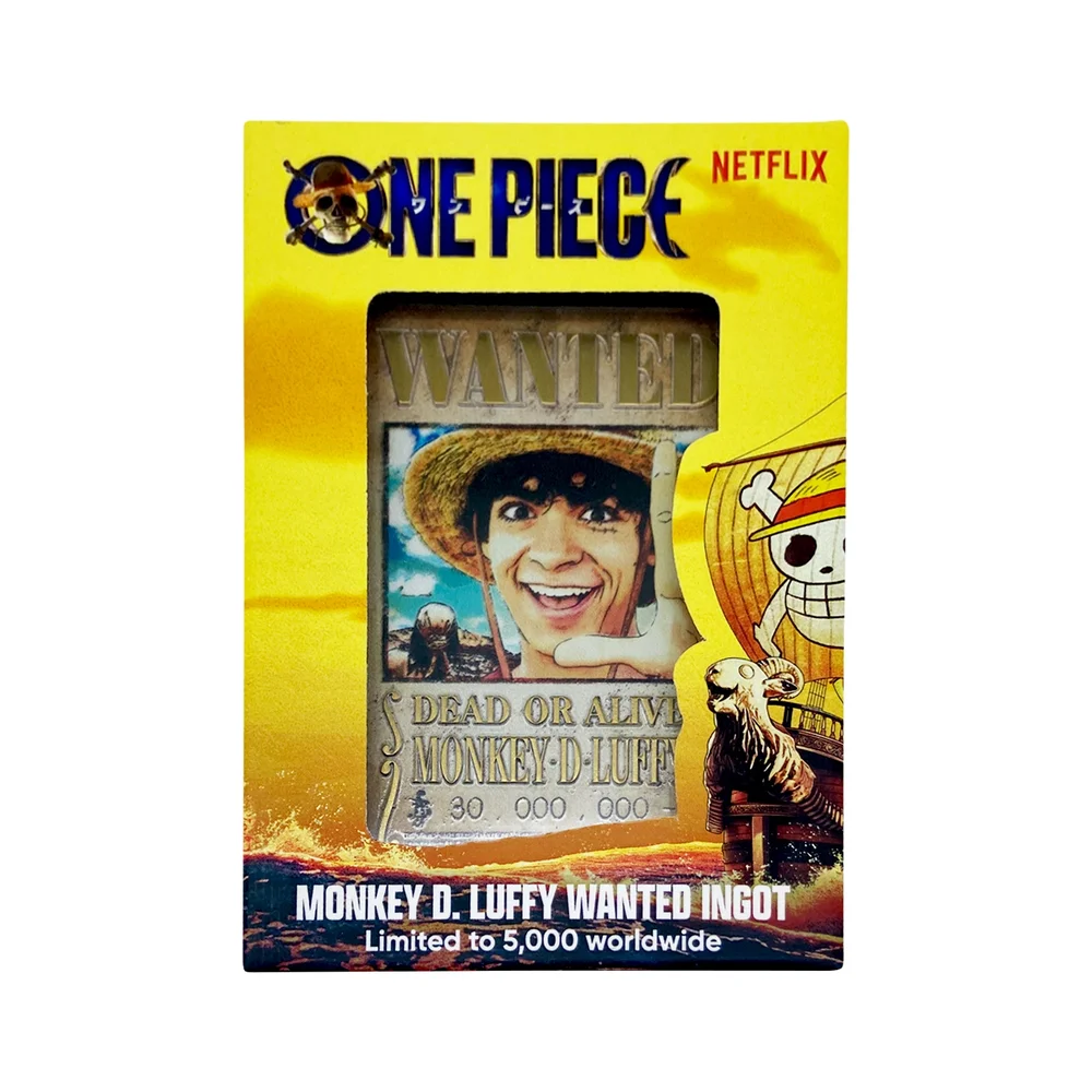 One Piece Limited Edition Wanted Poster Ingot Image 1