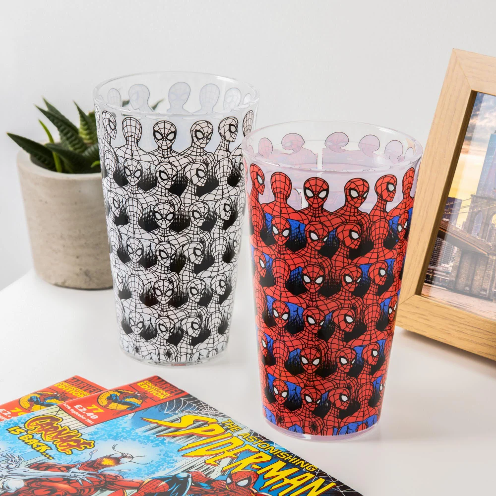 Marvel Spider-Man Cold Change Glass Image 1