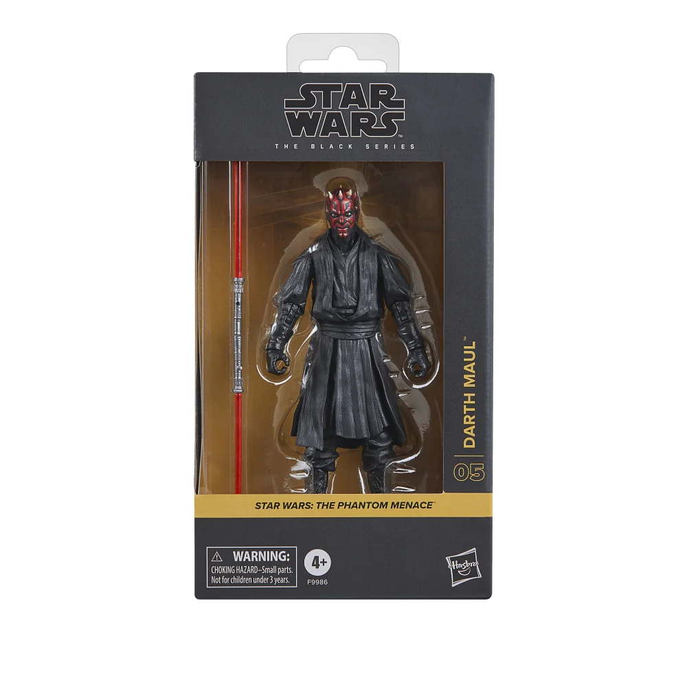 Hasbro Star Wars The Black Series Darth Maul Collectible Action Figure (6”) Image 1
