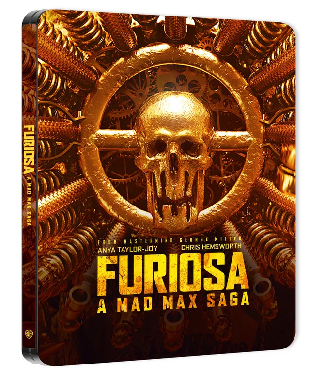 Furiosa: A Mad Max Saga - Zavvi Exclusive 4K Ultra HD Steelbook (Goldskull Version)