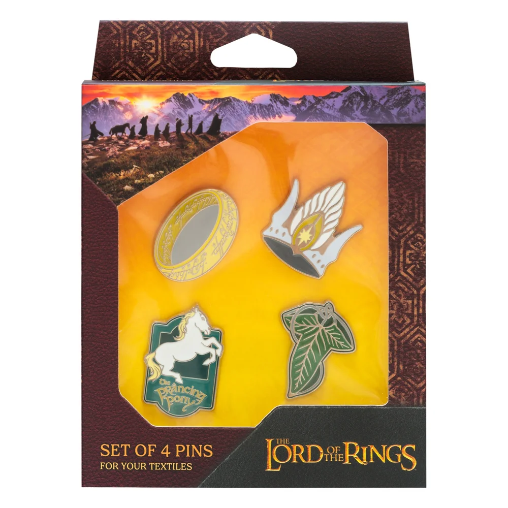 The Lord Of The Rings Set Of 4 Pins Image 1