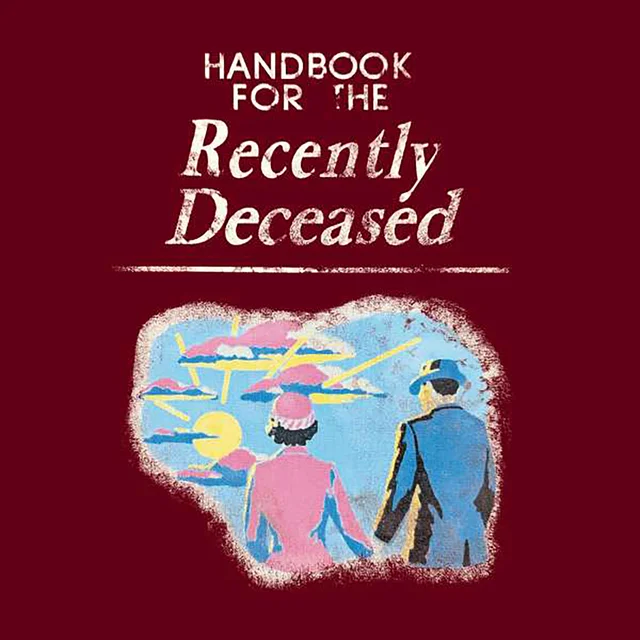 Beetlejuice Handbook For The Recently Deceased Unisex T-Shirt - Burgundy