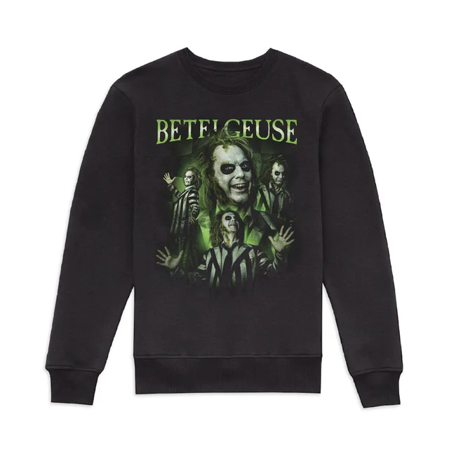 Beetlejuice Ghost With The Most Sweatshirt - Black