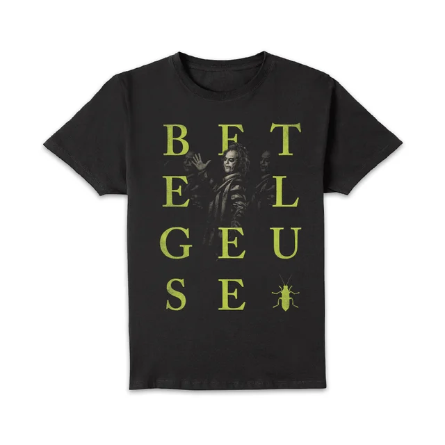 Beetlejuice Showtime Unisex T-Shirt - Black