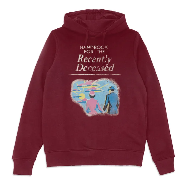 Beetlejuice Handbook For The Recently Deceased Hoodie - Burgundy
