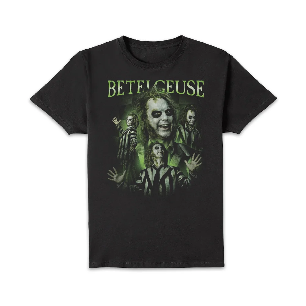 Beetlejuice Ghost With The Most Unisex T-Shirt - Black - S Image 1