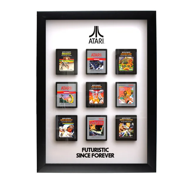 Official Atari 3D Wall Art - Cartridge Collection