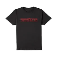 The Terminator Mono Poster Unisex T-Shirt - Black