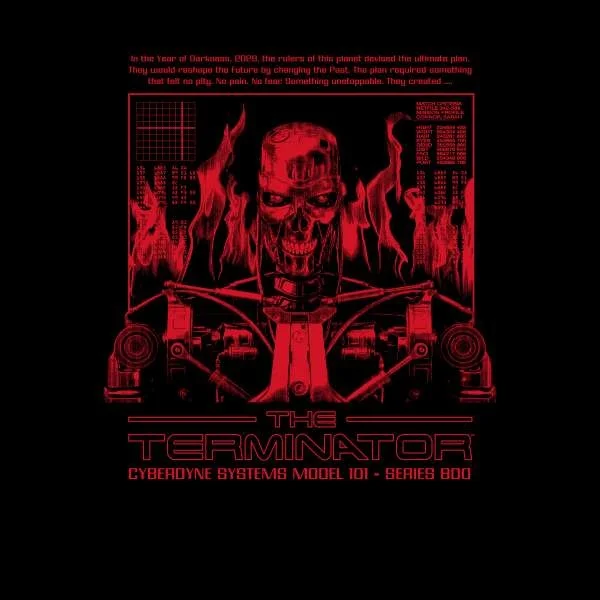 The Terminator No Future Unisex T-Shirt - Black