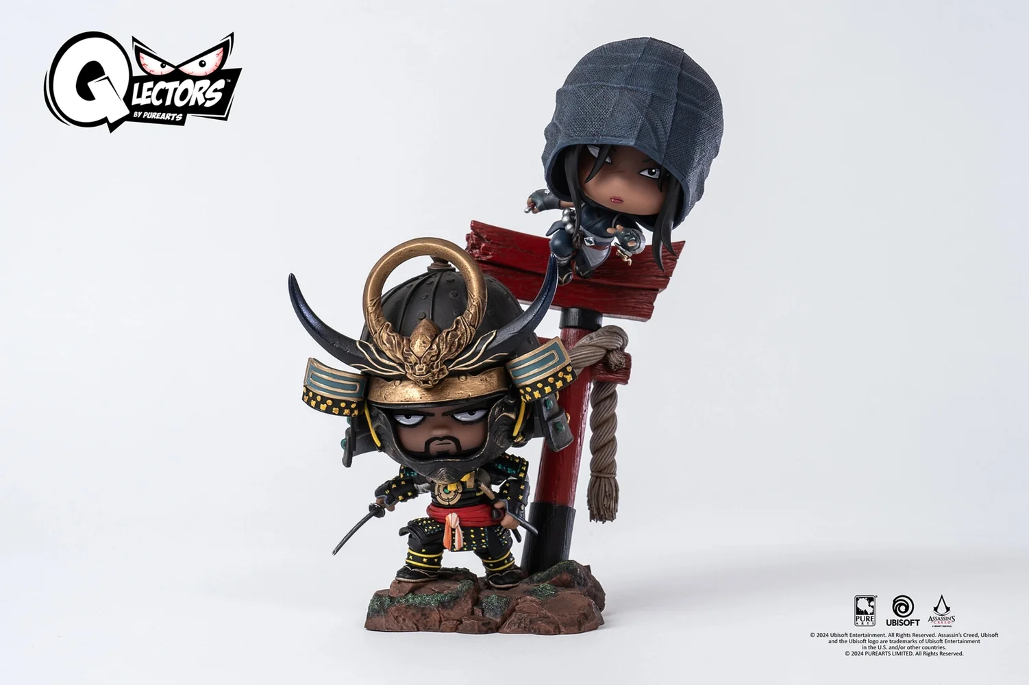 PureArts Assassin's Creed: Qlectors Naoe & Yasuke Image 1