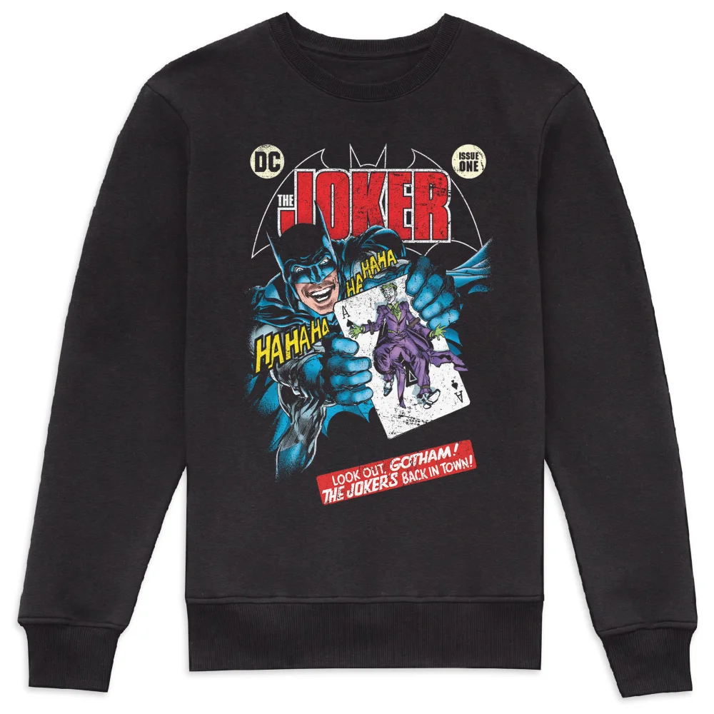 Joker Look Out Gotham Sweatshirt - Black - S - Black Image 1